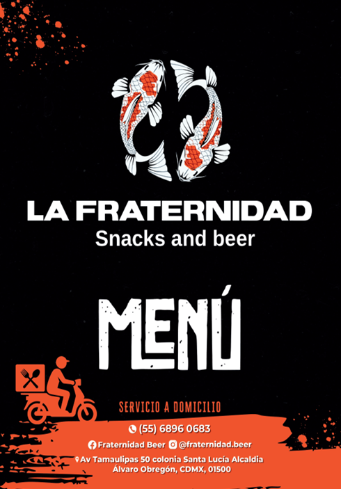 Menú fraternidad