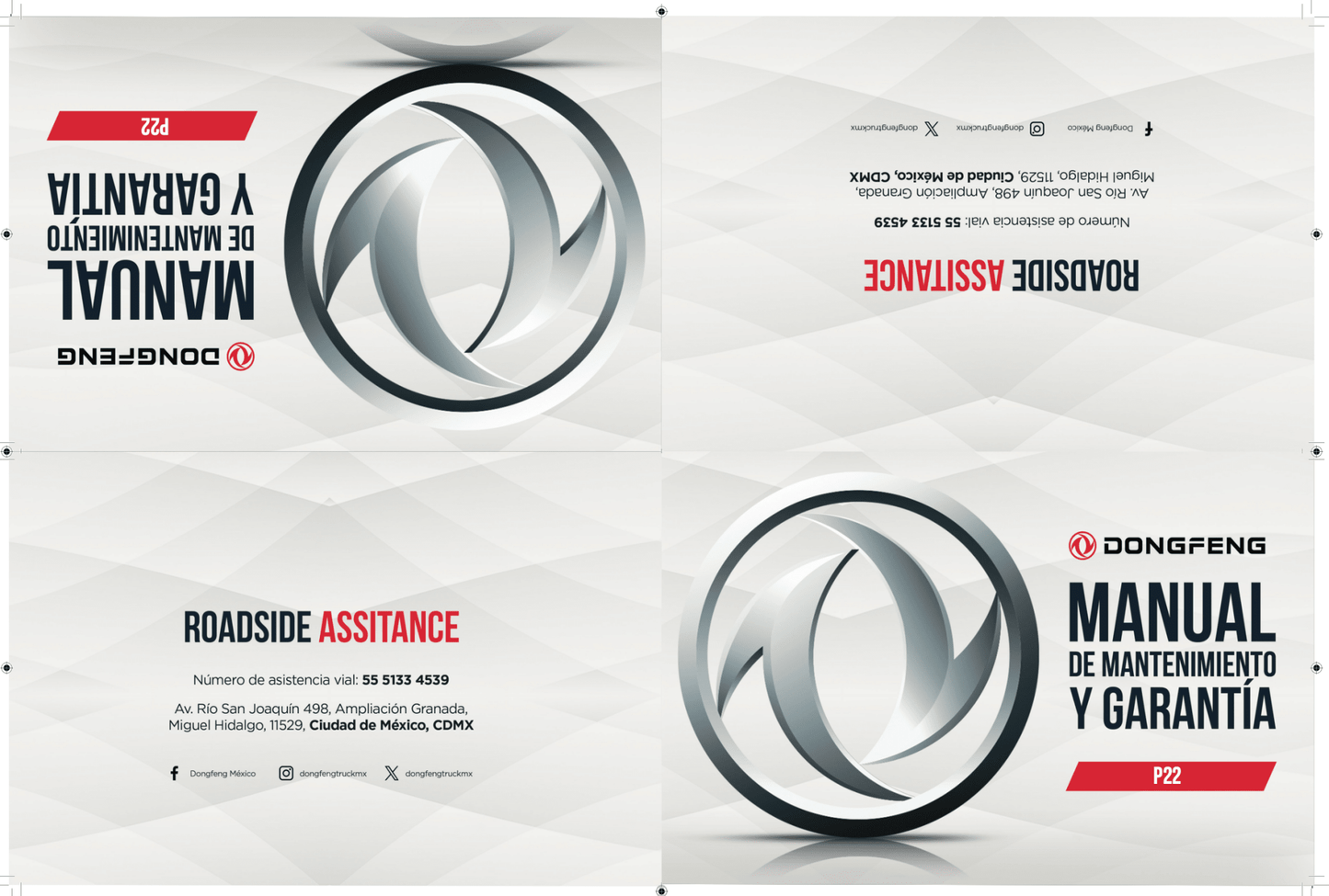 Forro DongFeng 2026 EBO Pedido 26099 - El 78 Centro Impresor