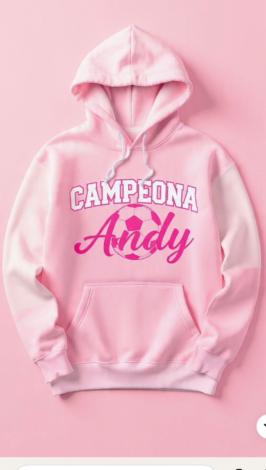 Sudadera personalizada Equipo de Fútbol Femenil Inters 2026 Campeonas - El 78 Centro Impresor
