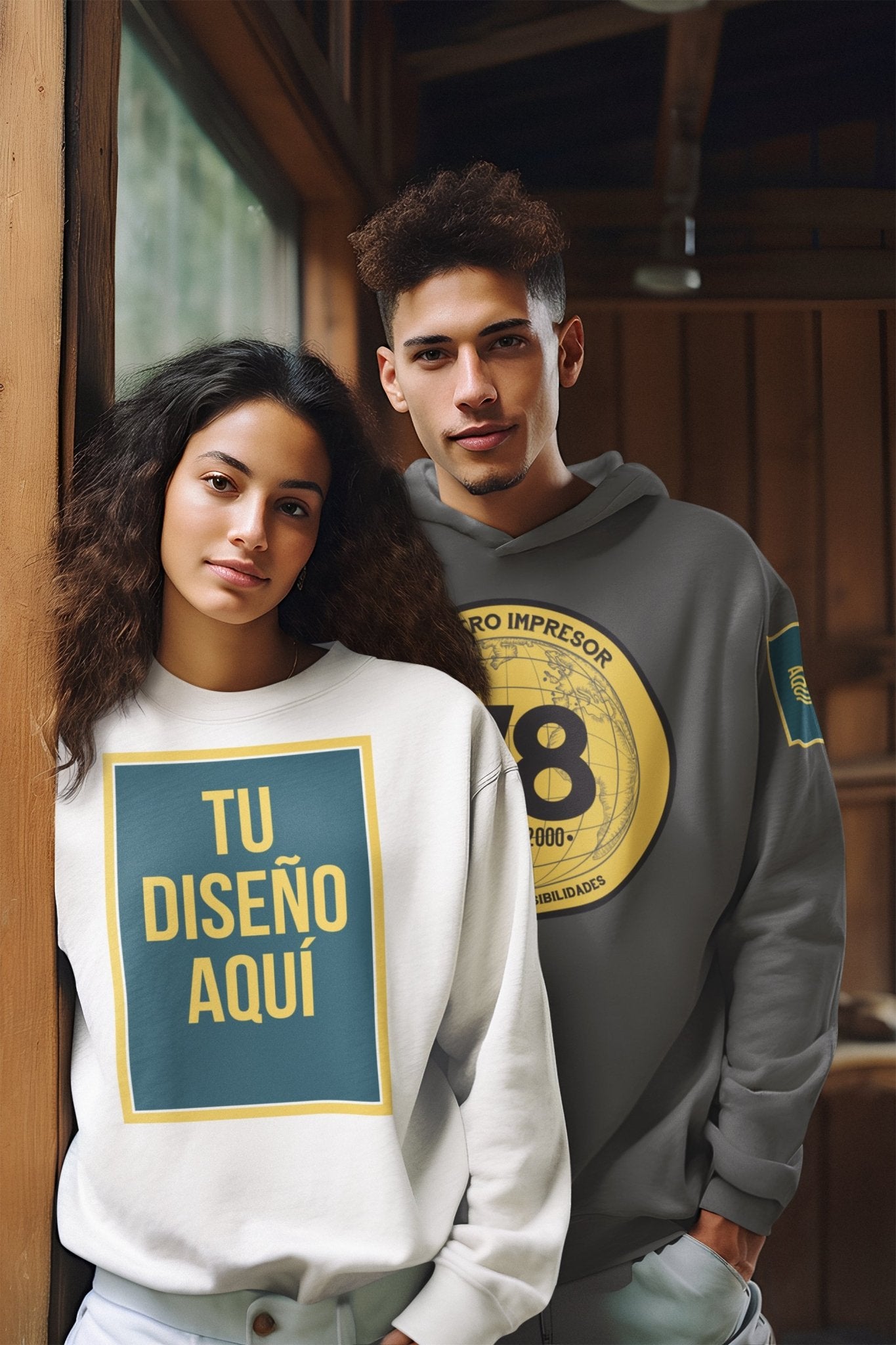 Sudaderas personalizadas con estampado (Unisex)