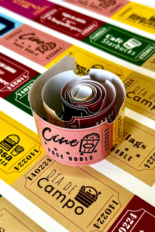 Dispensador de boletos personalizados "Love Machine" - El 78 Centro Impresor