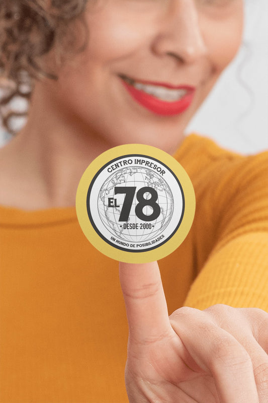 Etiqueta adhesiva personalizada - El 78 Centro Impresor