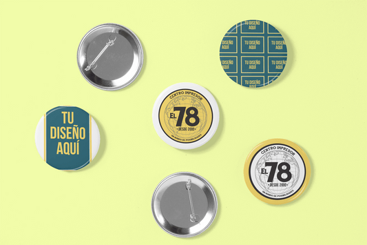 Foto botones personalizados - El 78 Centro Impresor