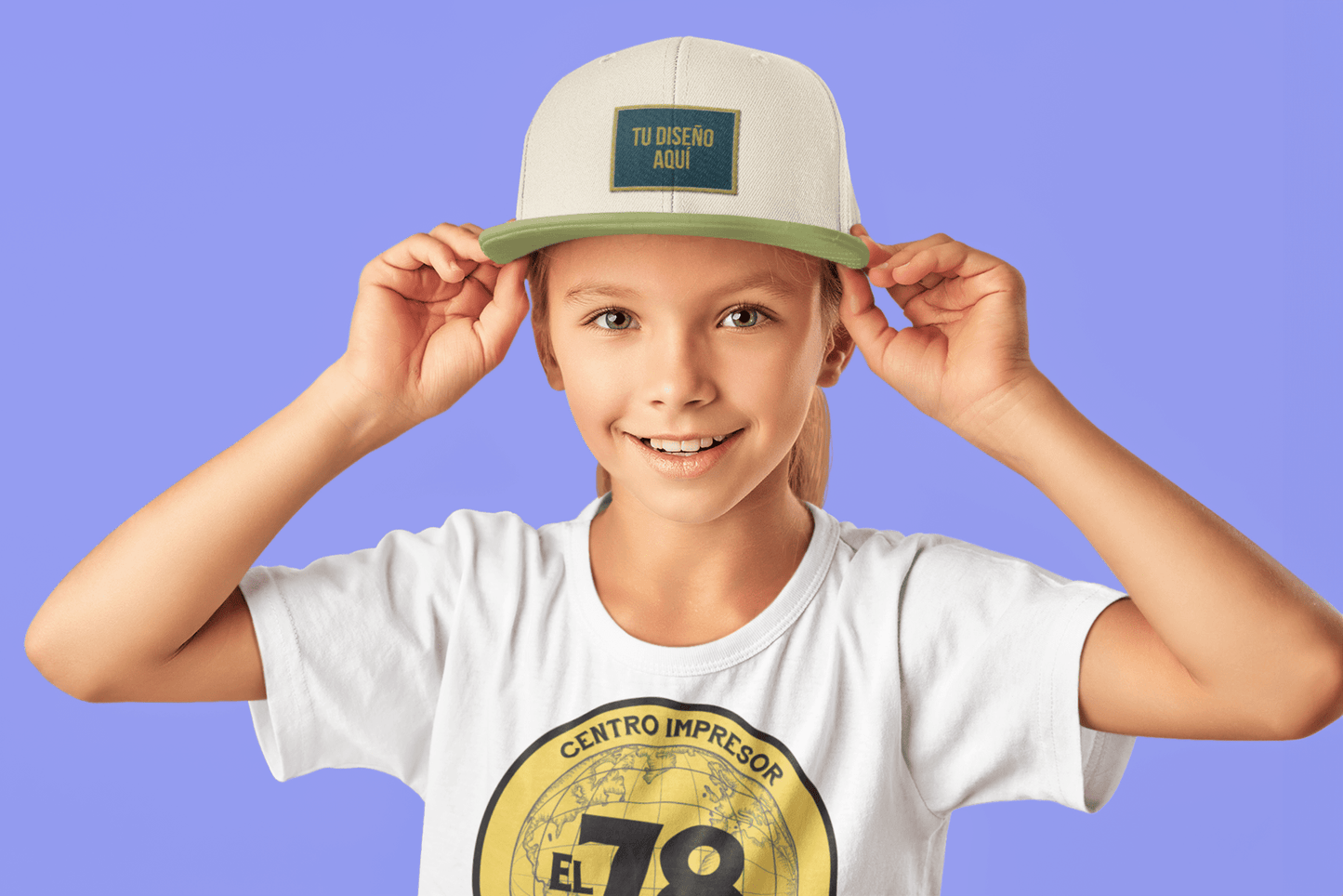 Gorra bordada personalizada niñas y niñas - El 78 Centro Impresor