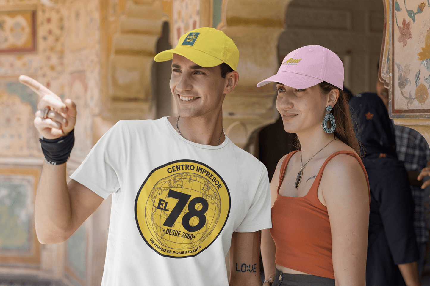 Gorra estampada personalizada unisex - El 78 Centro Impresor