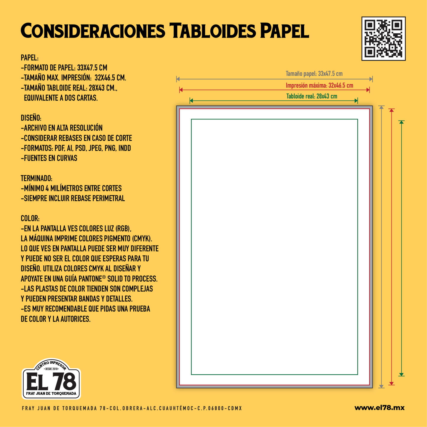 Impresión digital tabloide Print & Foil - El 78 Centro Impresor