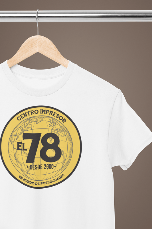 Playera o T Shirt estampada hombre - El 78 Centro Impresor