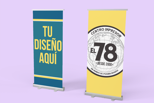 Roll Up publicitario con banner - El 78 Centro Impresor