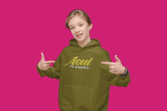 Sudadera bordada niñas y niños unisex - El 78 Centro Impresor