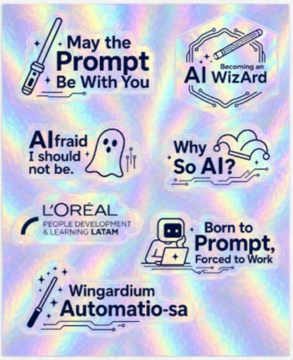 Stickers Holográficos