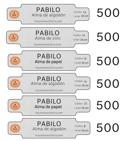 Etiquetas Pabilos y carrier encerados