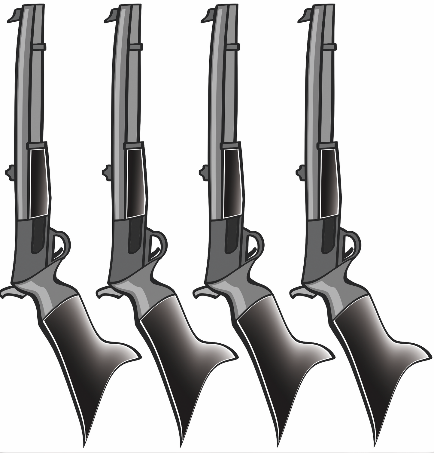 Rifles montados en trovicel
