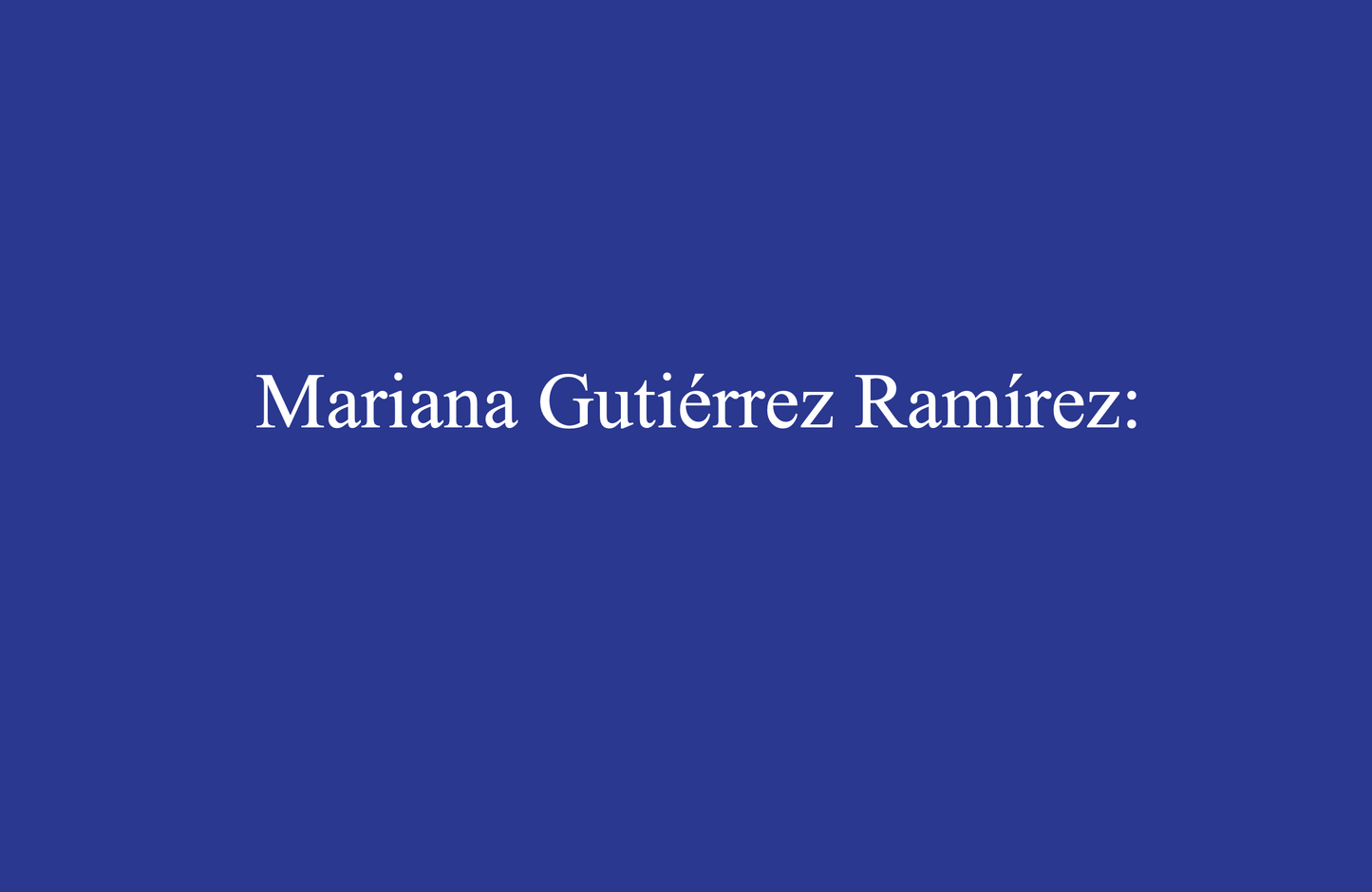 Tarjetas Mariana