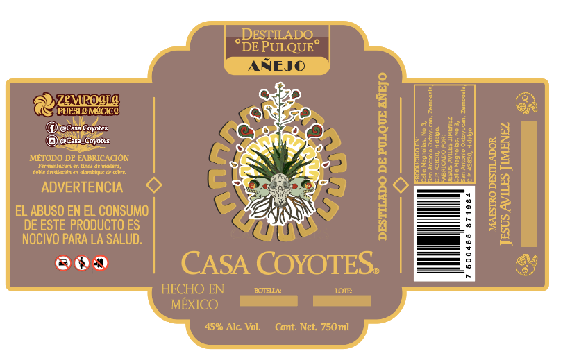 Etiquetas Casa Coyotes