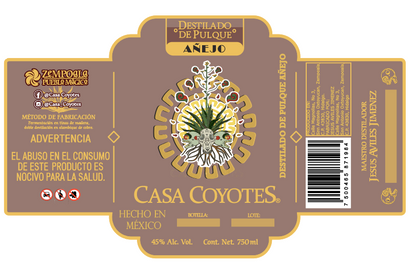 Etiquetas Casa Coyotes