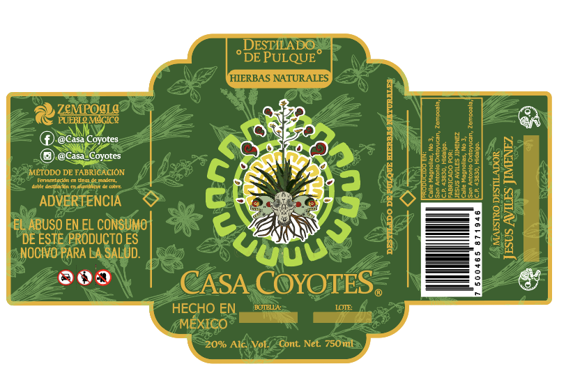 Etiquetas Casa Coyotes
