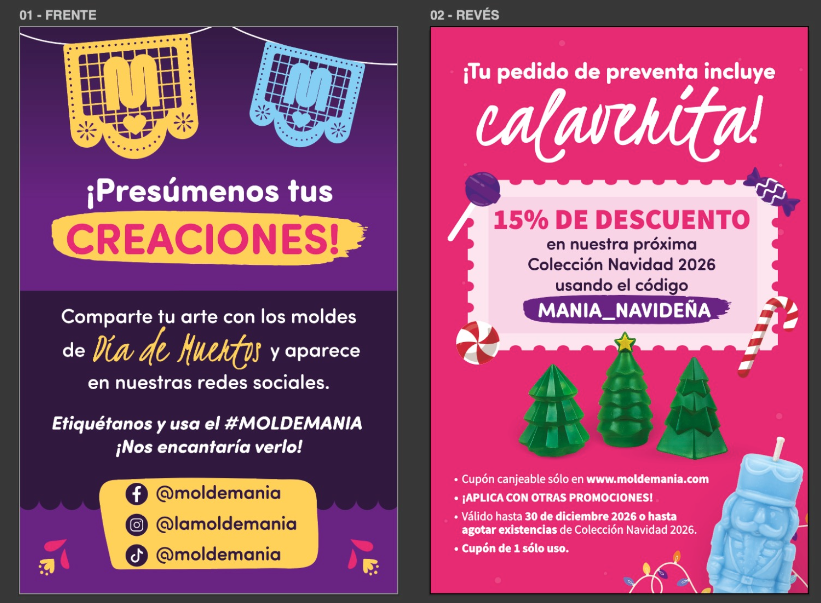 Tarjetas Cupón de descuento Modelmanía