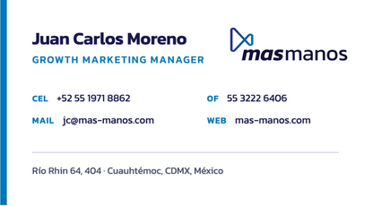 Tarjetas masmanos