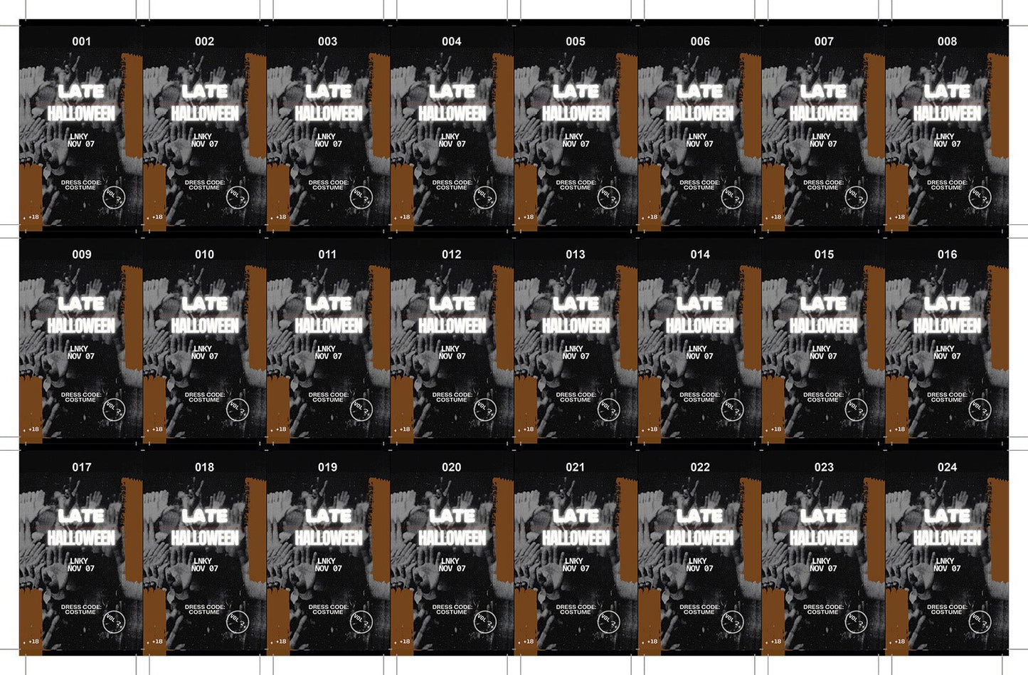 Boletos Lancaster Pedido 25558 - El 78 Centro Impresor