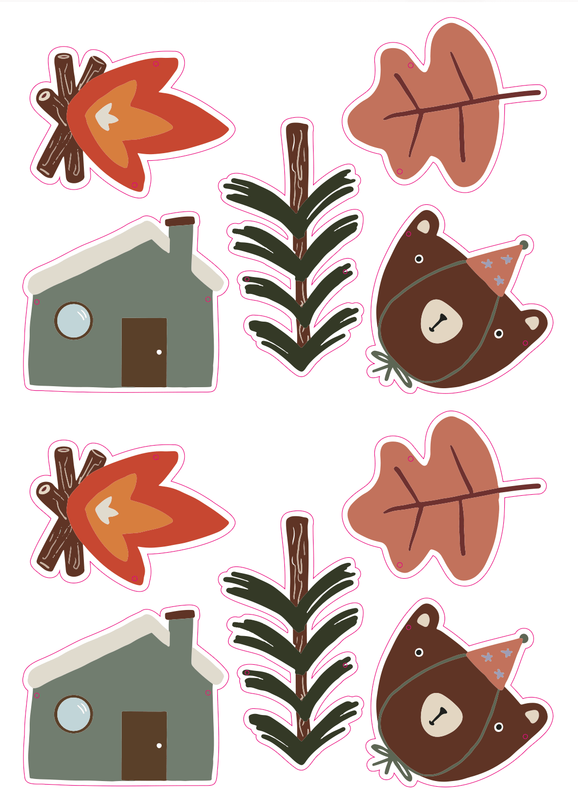 Decoraciones y Guirnaldas OC0003 - El 78 Centro Impresor