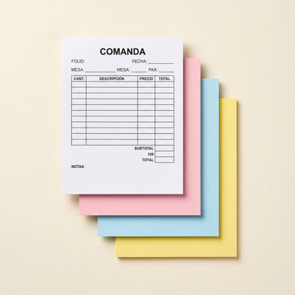 Formatos Autocopiantes Personalizados