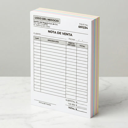 Formatos Autocopiantes Personalizados