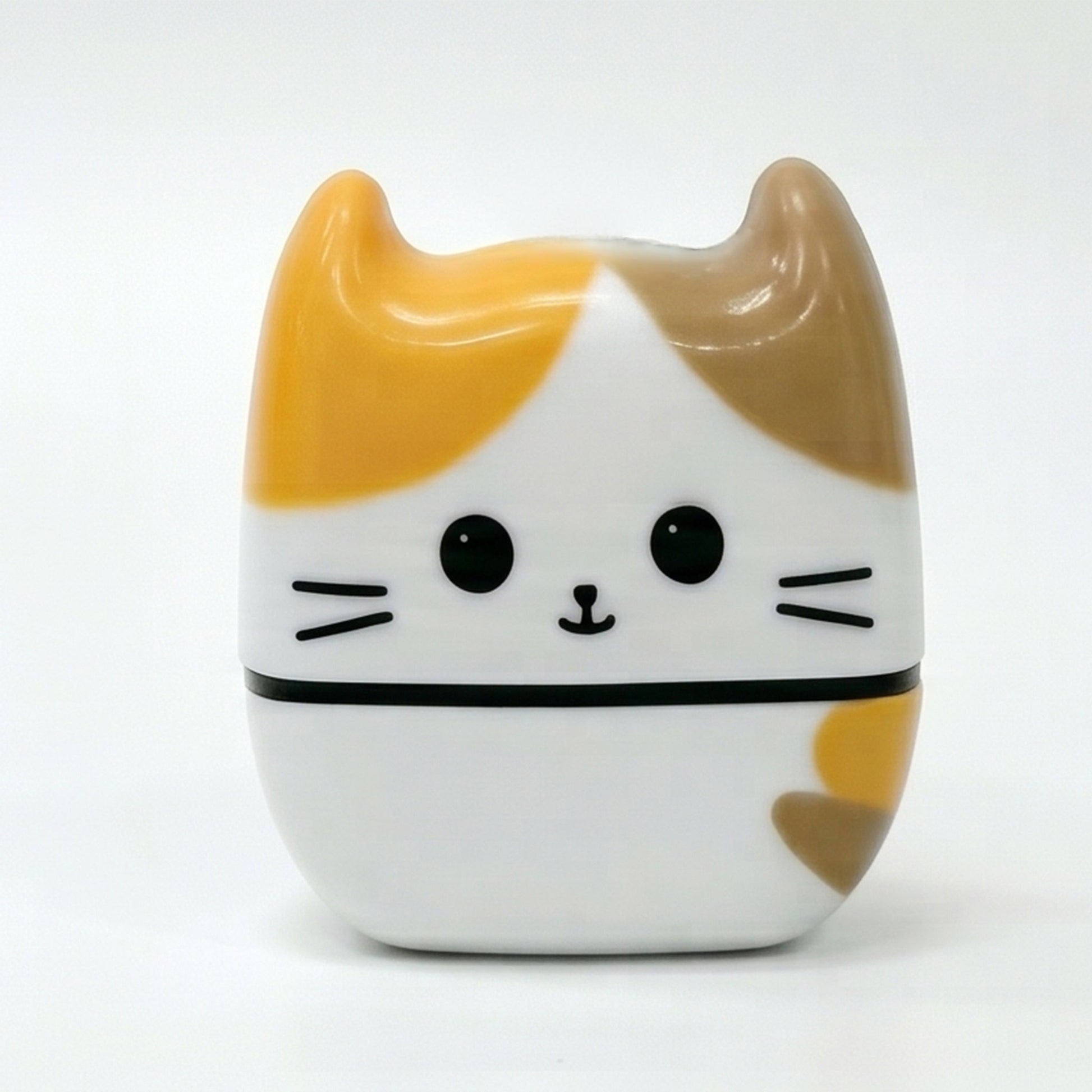 Sello flash infantil Michi — gato tricolor La Granja — para ropa y útiles escolares — EL78 CDMX
