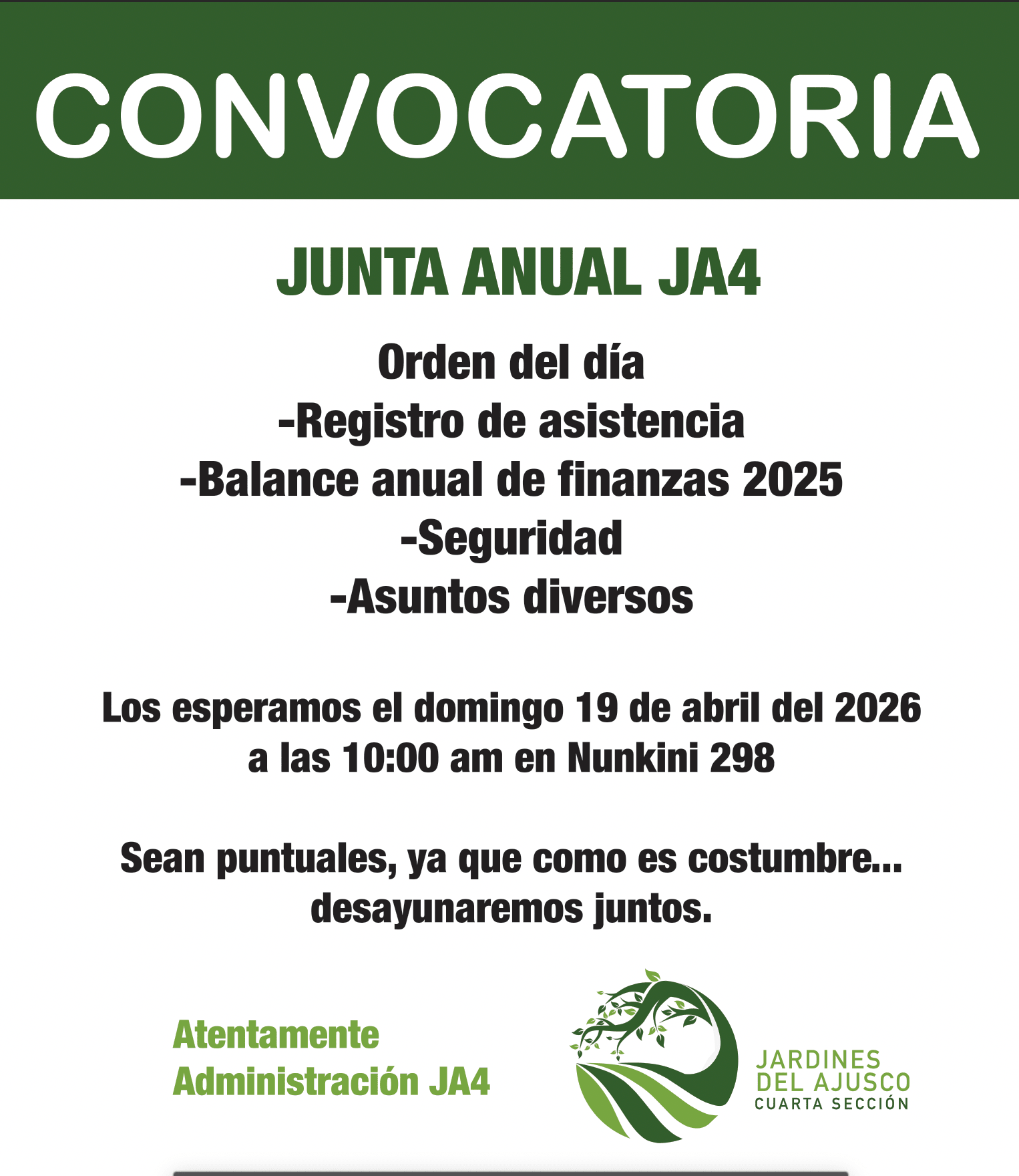 Lona Jardines del Ajusco - El 78 Centro Impresor