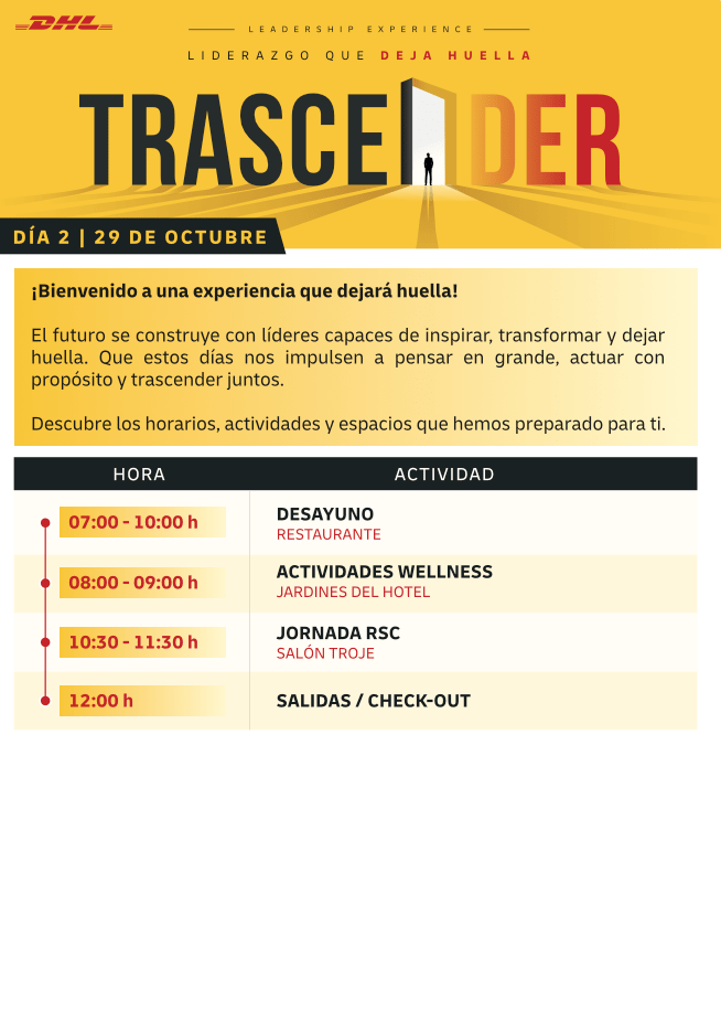 Materiales Trascender DHL - El 78 Centro Impresor