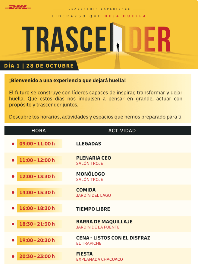 Materiales Trascender DHL - El 78 Centro Impresor