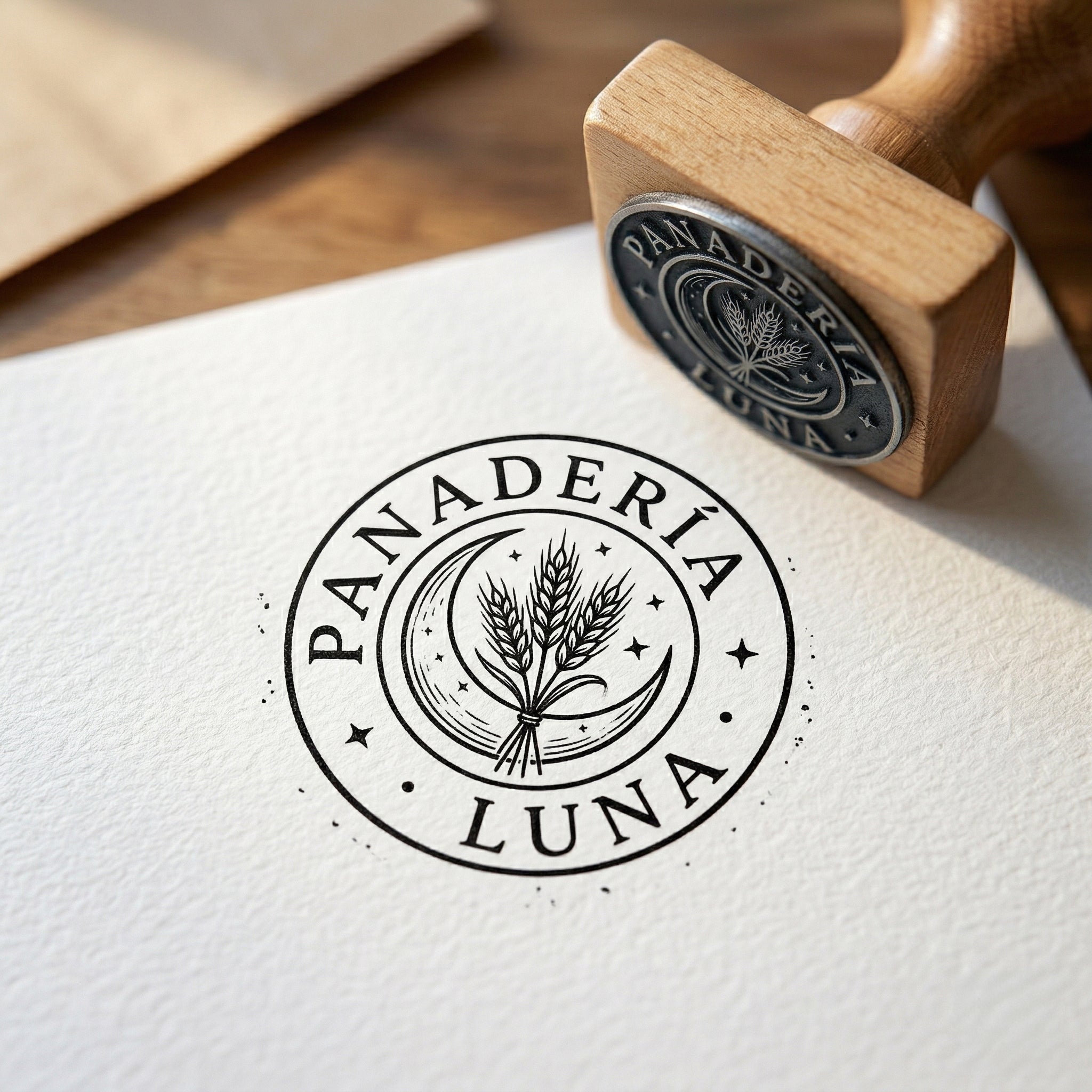 Sello de madera personalizado con tu logo — Desde $104.00 | EL78 CDMX ...
