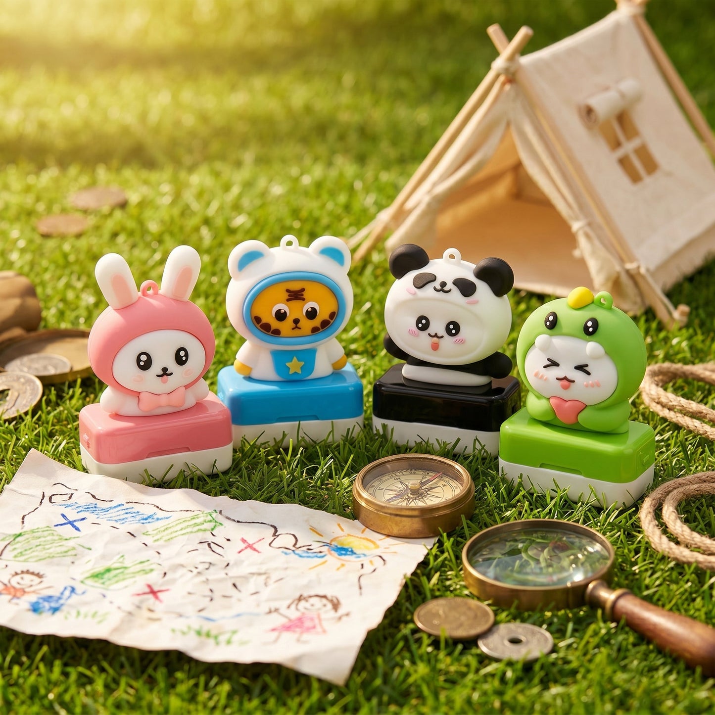 Sellos Infantiles — Pequeños Aventureros - El 78 Centro Impresor