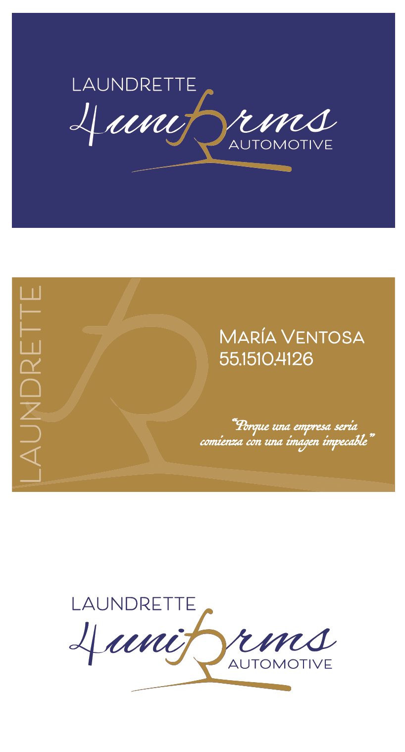 Tarjetas de presentación Laundrette - El 78 Centro Impresor