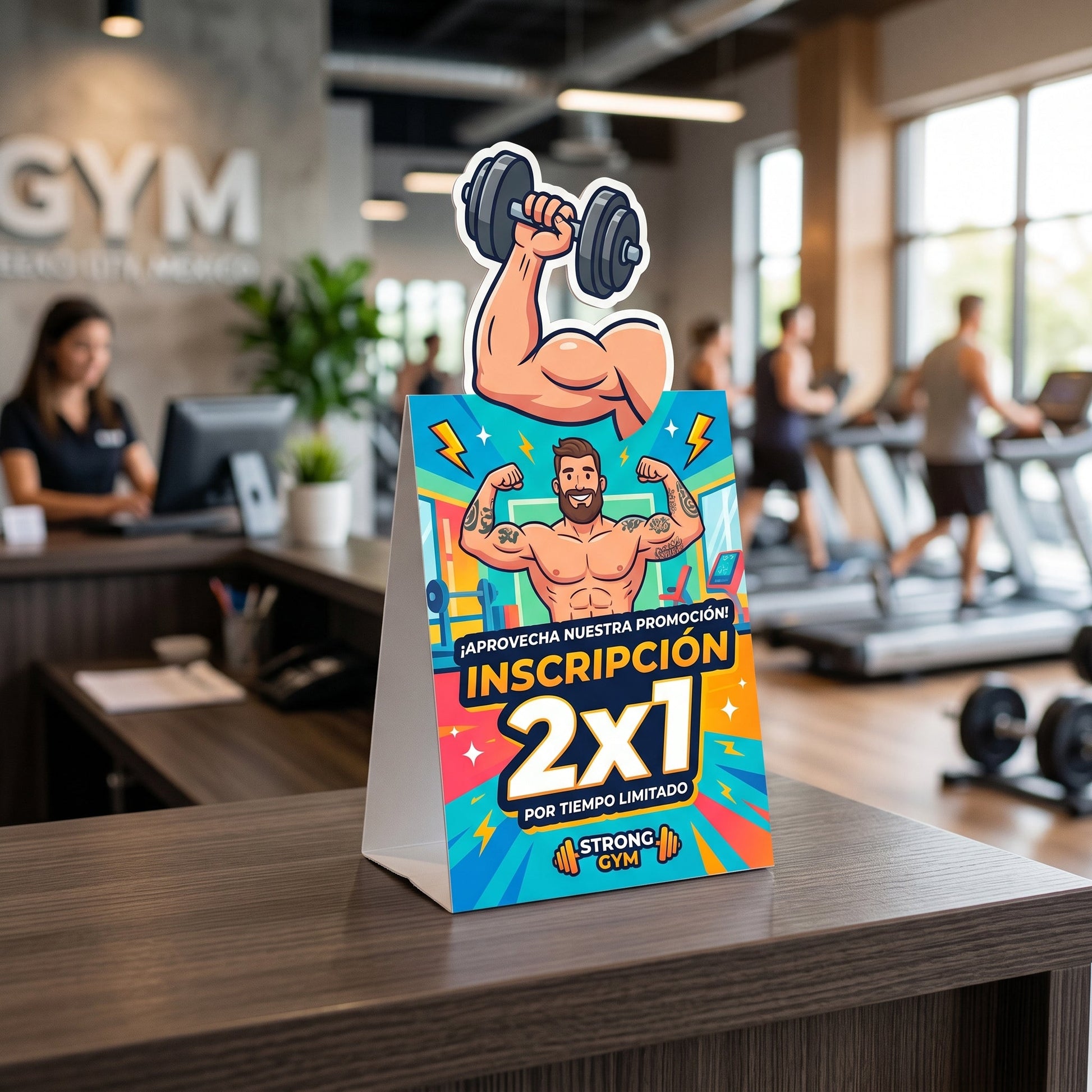 Tent Card Suajado Personalizado | Caballete Die-Cut 350g - El 78 Centro Impresor