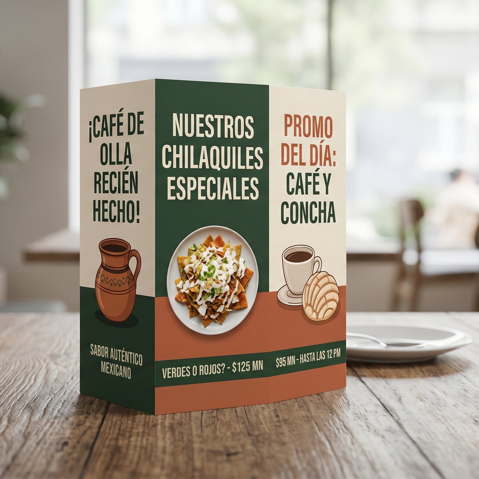 Tent Card Torre Personalizado | Display Vertical 350g - El 78 Centro Impresor