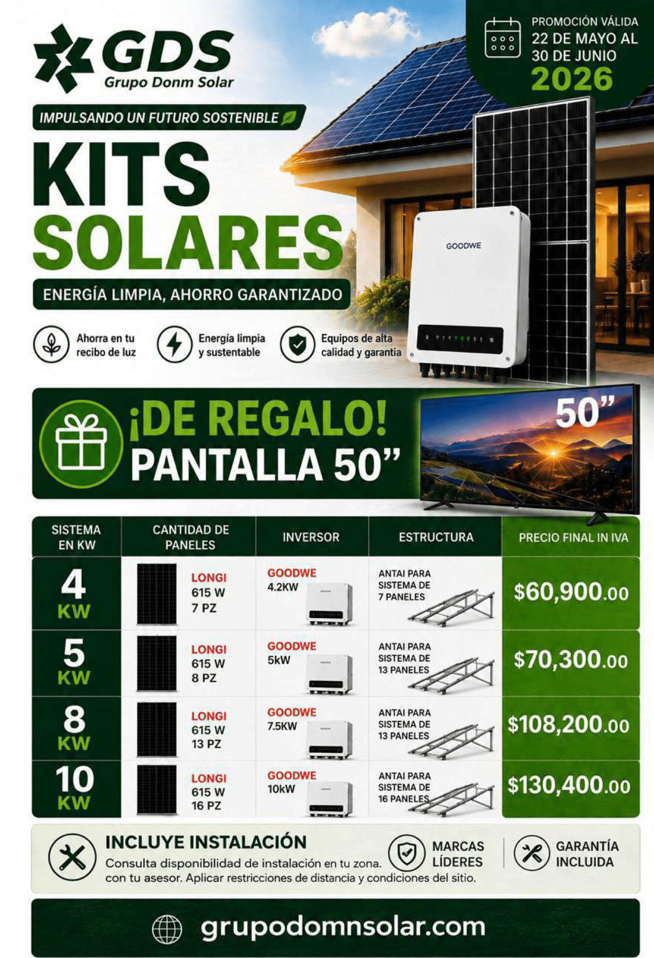 Volantes Grupo Donm solar - El 78 Centro Impresor
