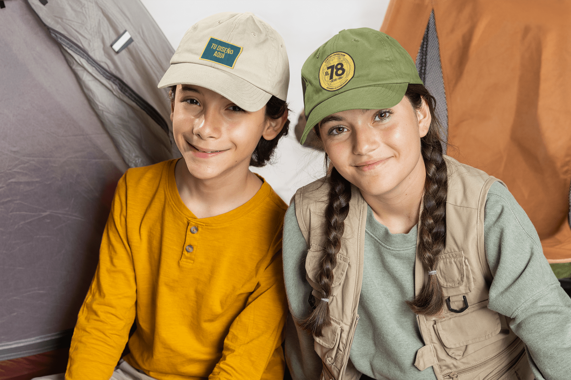 Gorra estampada personalizada niñas y niñas - El 78 Centro Impresor