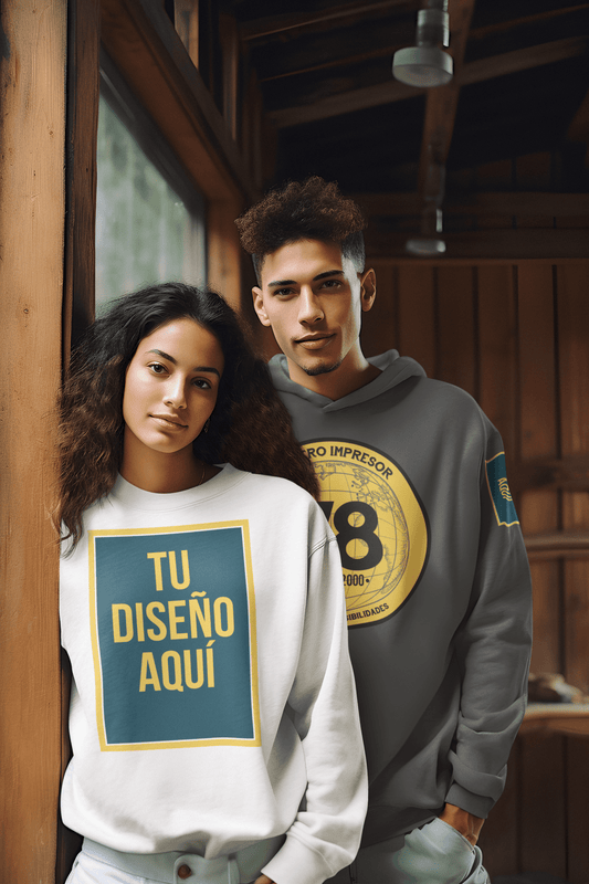 Sudaderas estampadas o bordadas personalizadas El 78 Centro Impresor